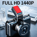 3-inch HD car DVR with dual lens system for front and rear video recording