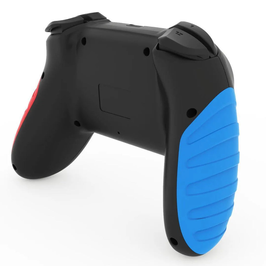 STK-7032SN wireless Bluetooth gamepad in red and blue colours for Nintendo Switch and PC gaming
