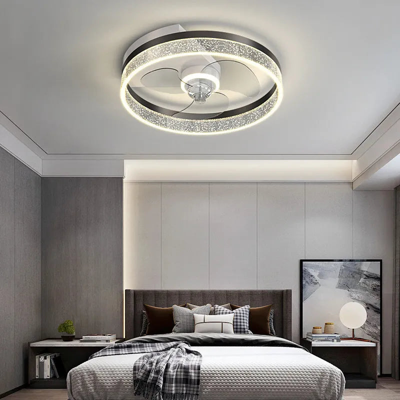 Modern Nordic ceiling lamp with iron body and LED light for children's rooms