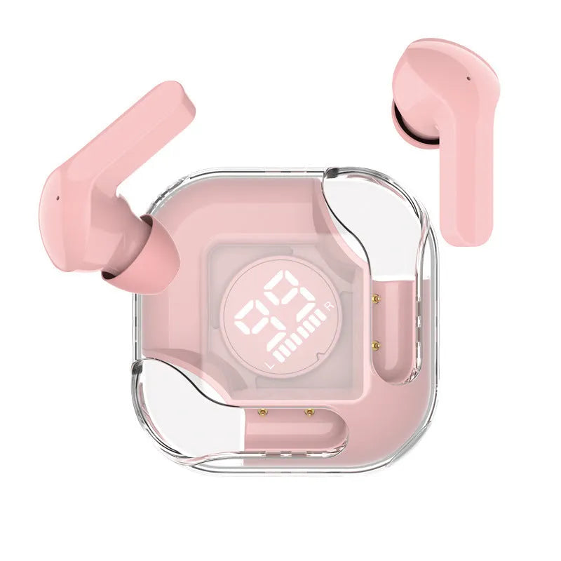Wireless Bluetooth headset TWS in-ear design with transparent noise reduction in multiple colour options