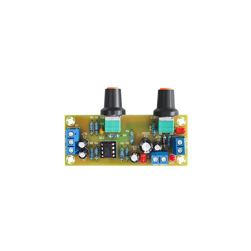 Single power supply front stage board 78x32mm with super dynamic bass boost and FR-4 PCB