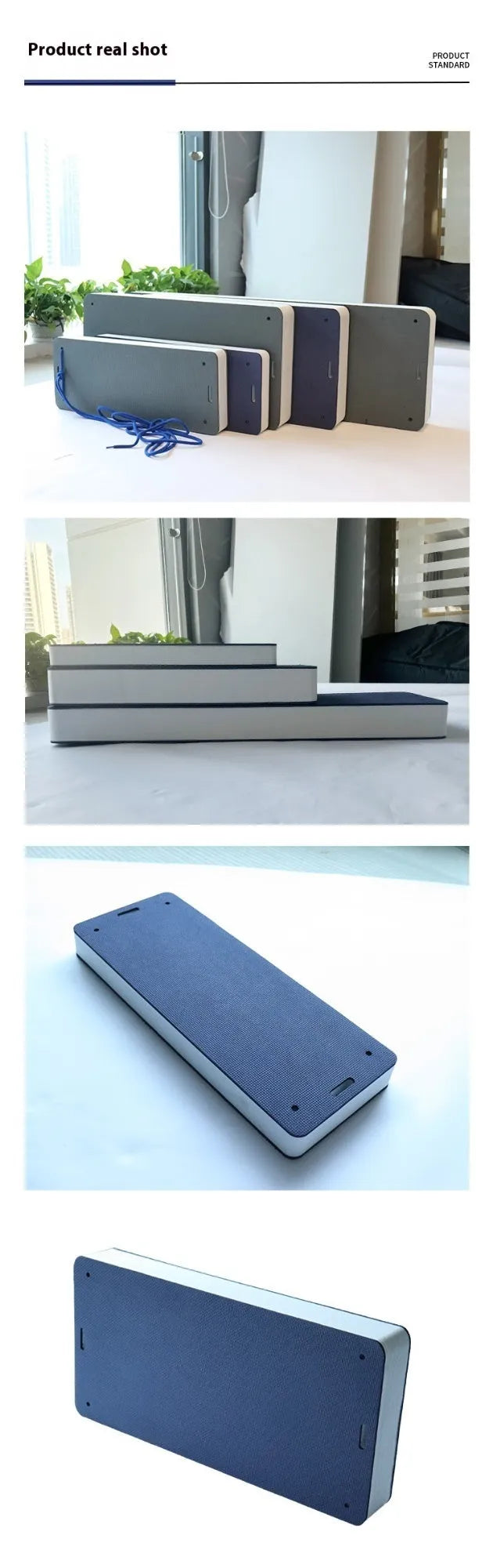 Blue or grey EVA foam boat fender for anti-collision protection against docks.