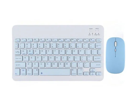 Bluetooth keyboard and rechargeable mouse for tablet PCs in multiple colour options
