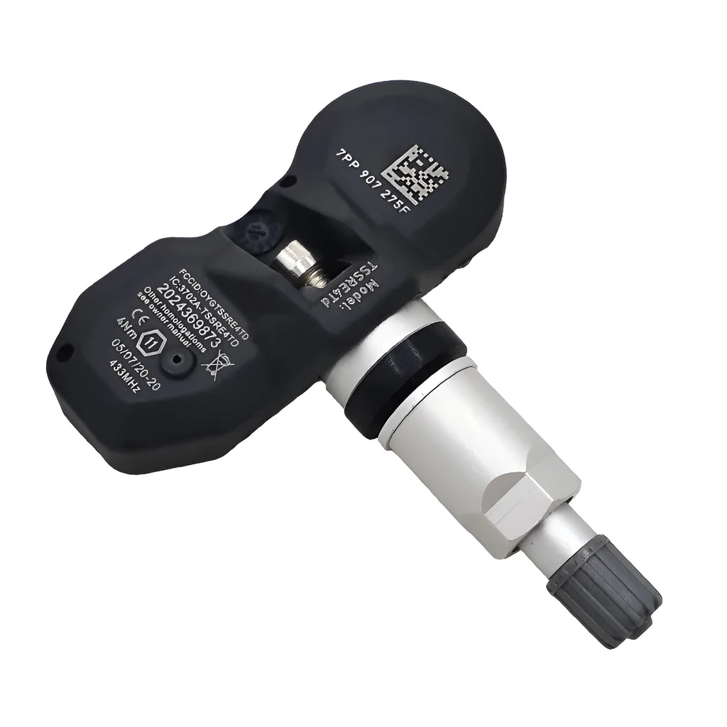 Black car tyre pressure monitor sensor for Audi vehicles