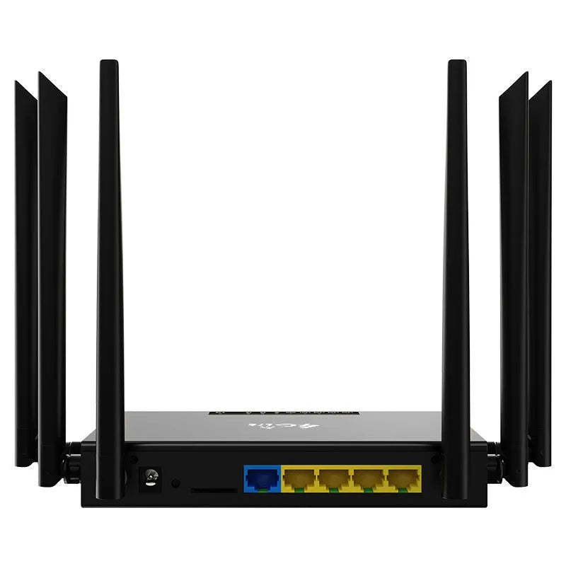 ED128 industrial iron box 4G router with optional dual antennas