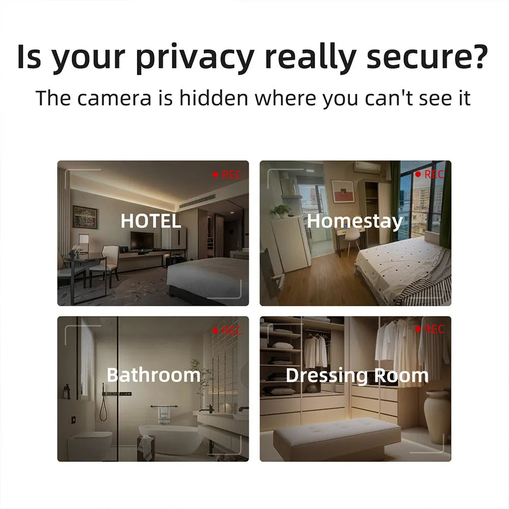 Compact S600 colour camera detector with infrared optical scanning for hidden camera detection
