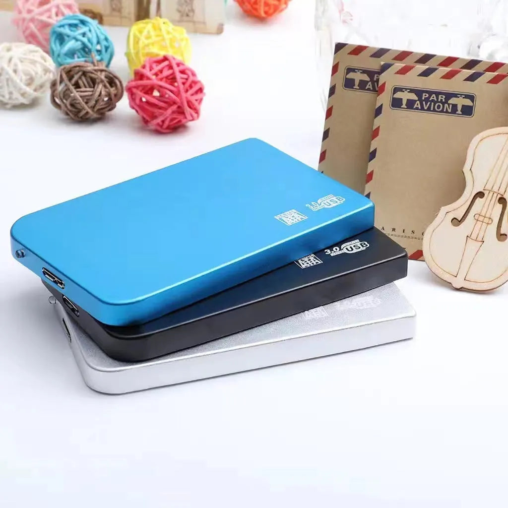 USB 3.0 external solid state drive with metal shell in choice of four colours
