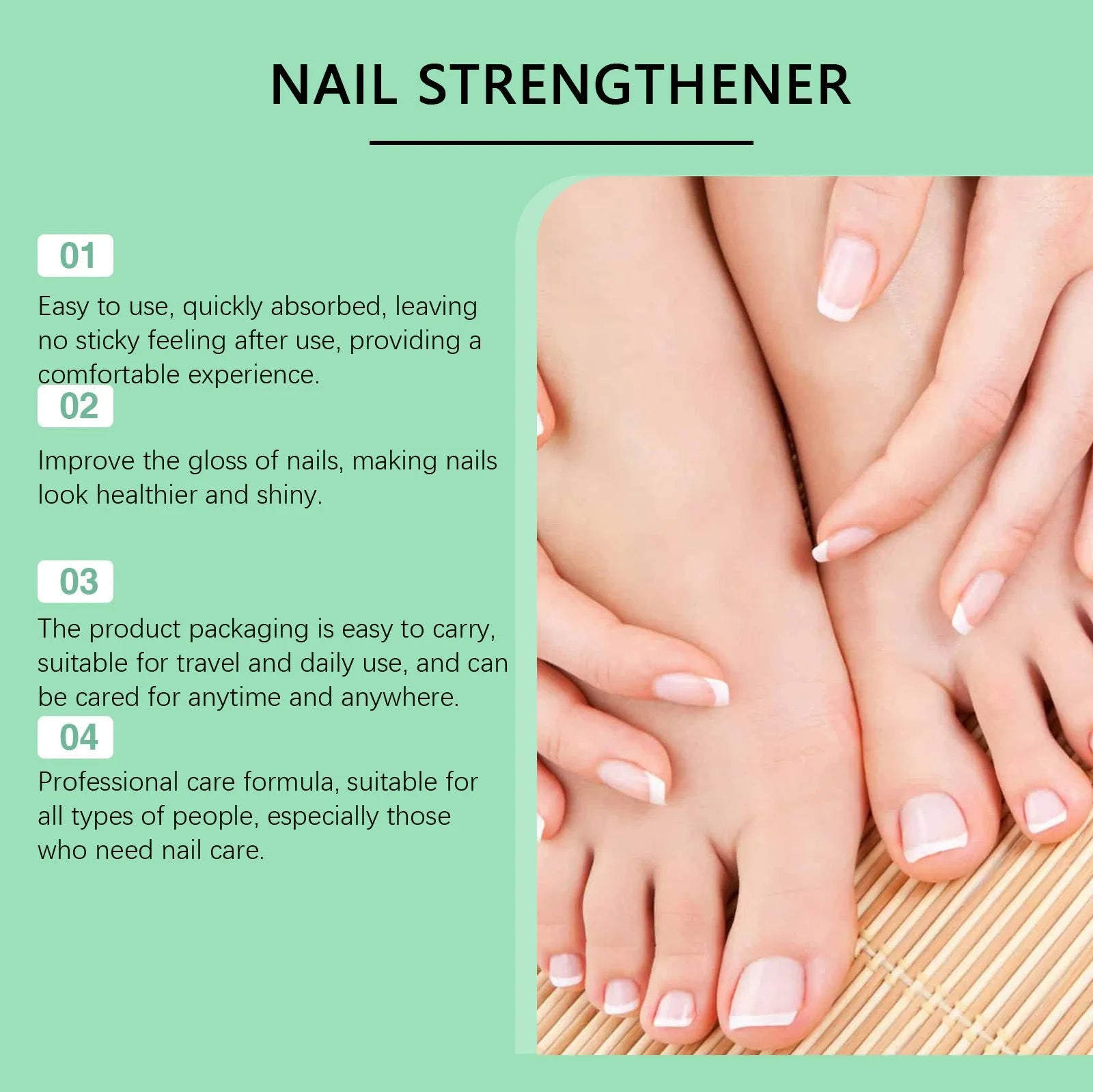 30ml nail care nursing solution bottle for gentle daily cleaning and maintenance