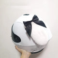 Carbon fibre rabbit ears motorcycle helmet decoration in multiple colour options