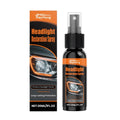 Headlight Restoration Spray bottle with polymer formula for car headlights care