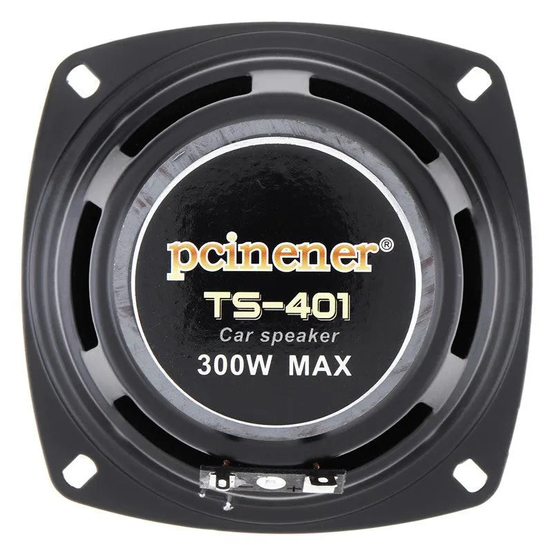 4-inch bass coaxial car horn speaker for General Motors vehicles with magnet material construction