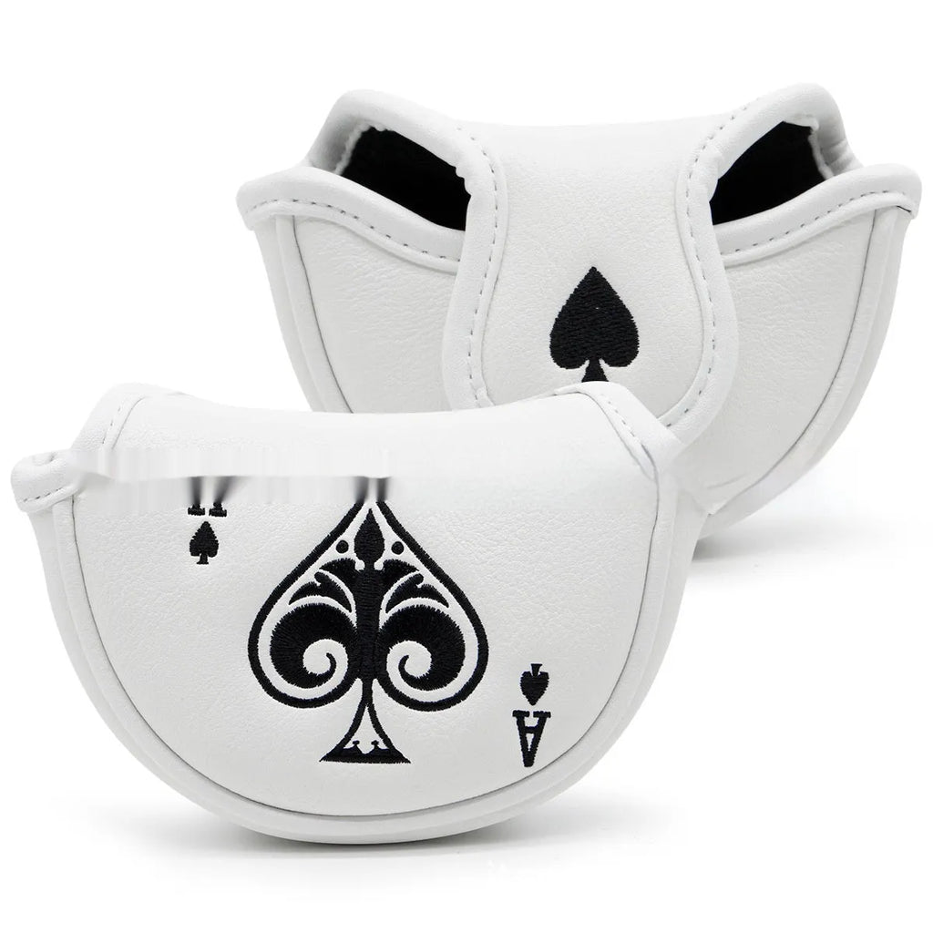 PU golf putter protective sleeve in one of three available colours