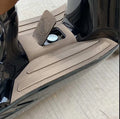 3D rubber motorcycle front foot pad in Black Grey and Bronze Gold colour options