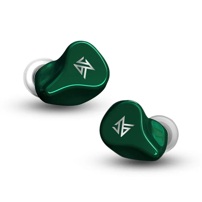 Black Z1 true wireless in-ear Bluetooth headphones with charging case