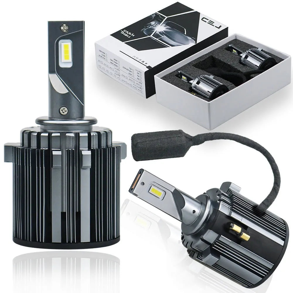 Golf 7 Touran L specific LED low beam headlight unit with aviation aluminium alloy housing.