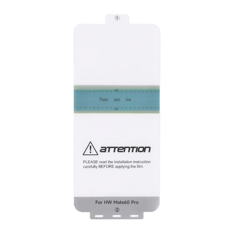 TPU screen protector for Huawei Mate60 with anti-fingerprint and application tools