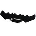 Black felt bat wings for a cat with adjustable Velcro straps, Halloween pet accessory