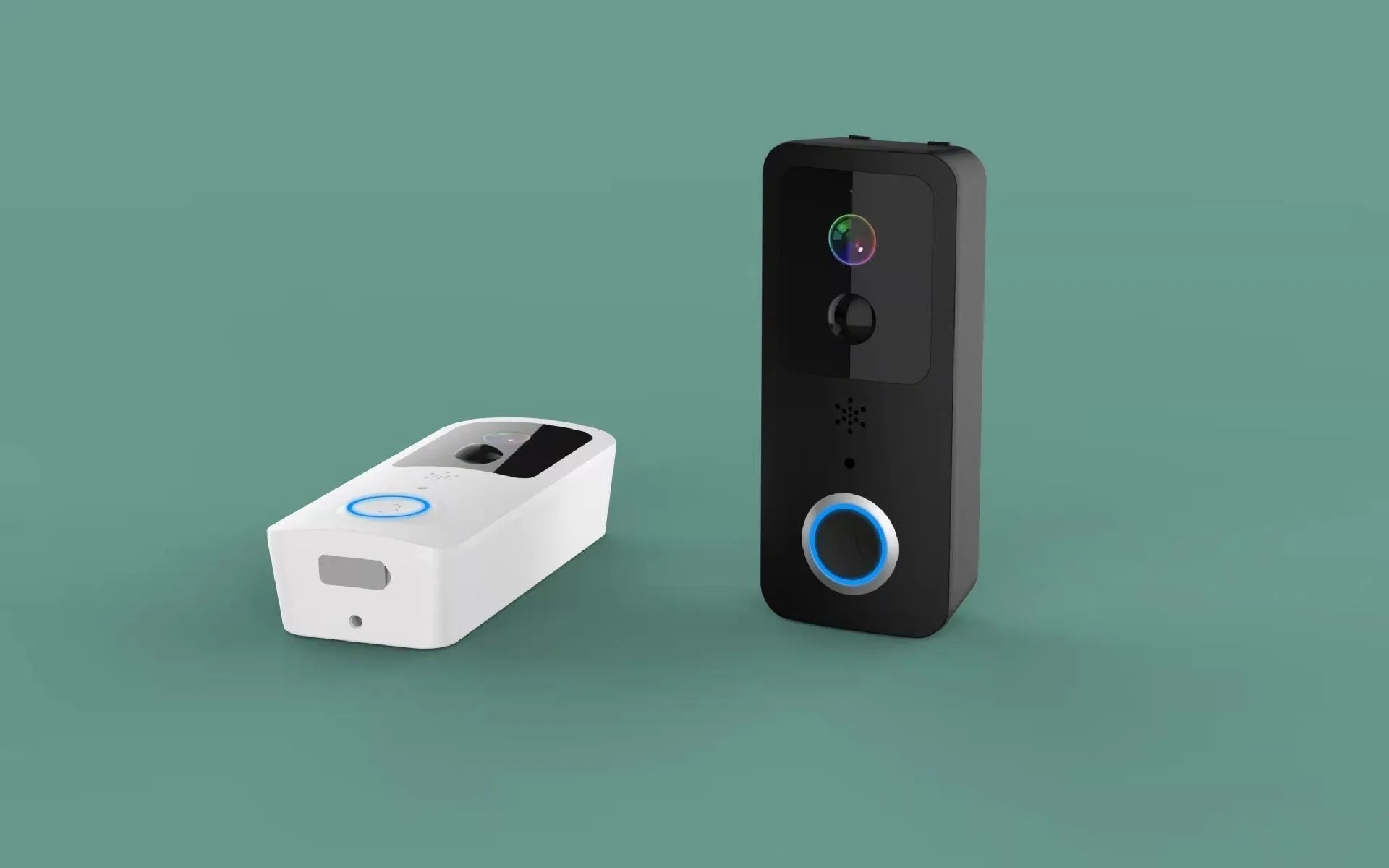 Smart home waterproof visual doorbell with HD camera and remote APP controls