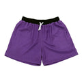 Men's solid colour quick-drying mesh shorts for summer running and fitness activities