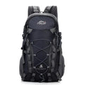 Green polyester leisure sports backpack with 20-35 litre capacity for outdoor activities