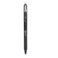 Blue and black 0.5mm erasable push gel pen for school students