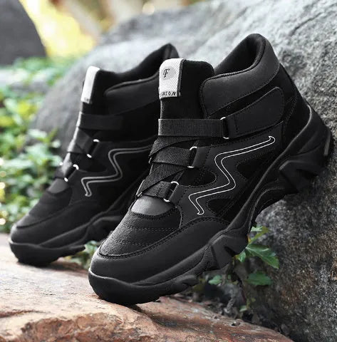 Men's casual lace-up shoes shown in multiple colours including black, blue, brown, grey and white options.