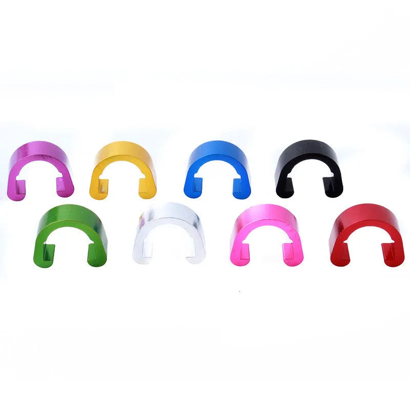 Aluminium alloy C-shaped buckle in multiple colours with dimensions 10.2x13x5mm