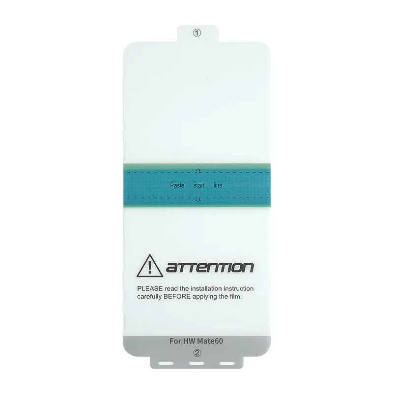TPU screen protector for Huawei Mate60 with anti-fingerprint and application tools