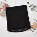 Mesh belly band body sculpting strap in black or skin colour for postpartum waist support