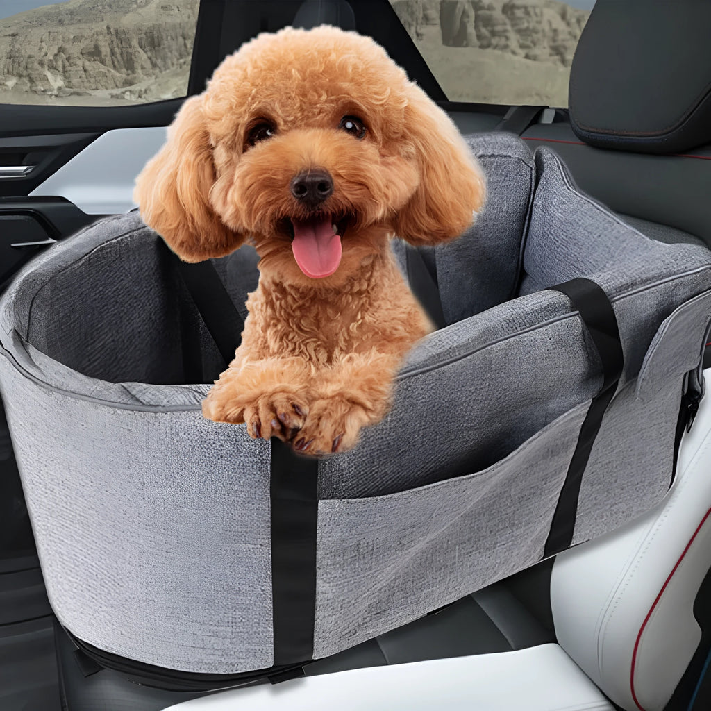 Outdoor cloth pet kennel for dogs in four colour options including grey mesh design