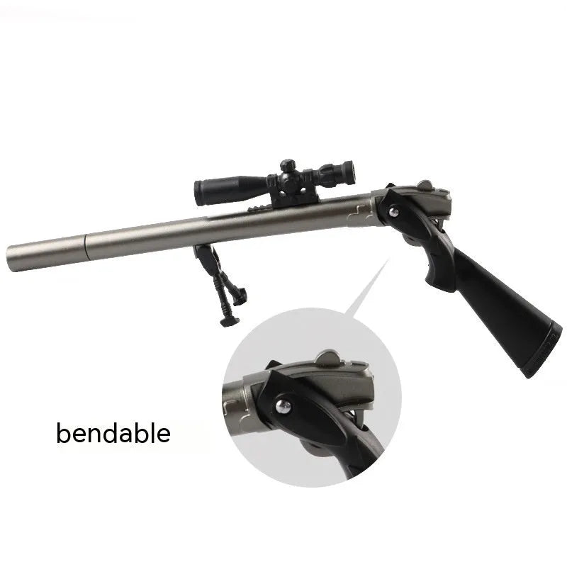 98K Sniper Rifle Marvel gel pen with 0.5mm point and black or blue ink options