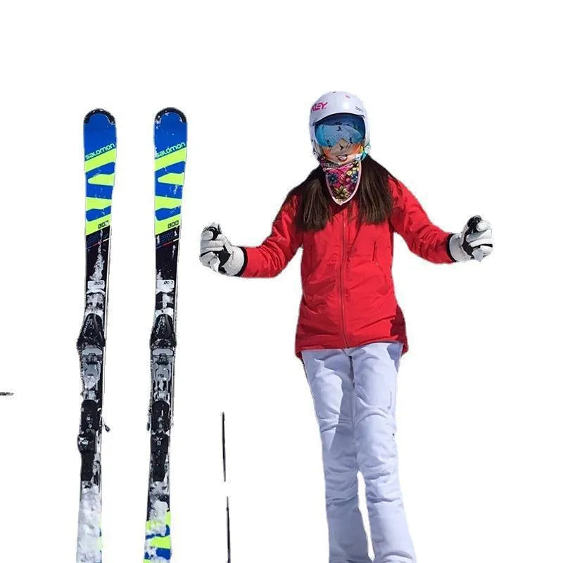 Adjustable hook and loop shoulder strap for portable ski sled transport in multiple colours
