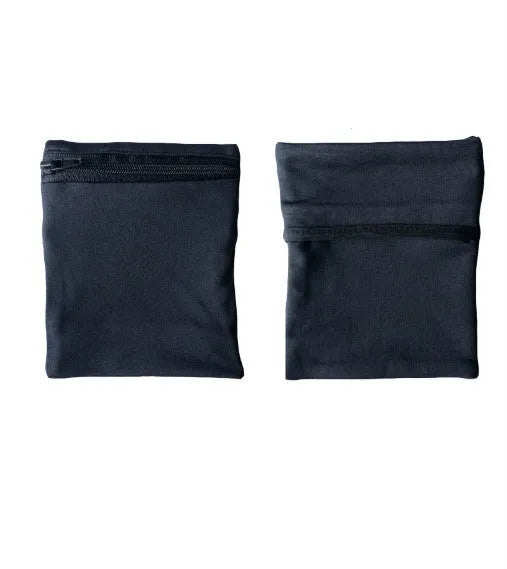 Sports wristband phone pouch 10x12cm in black for gym running cycling