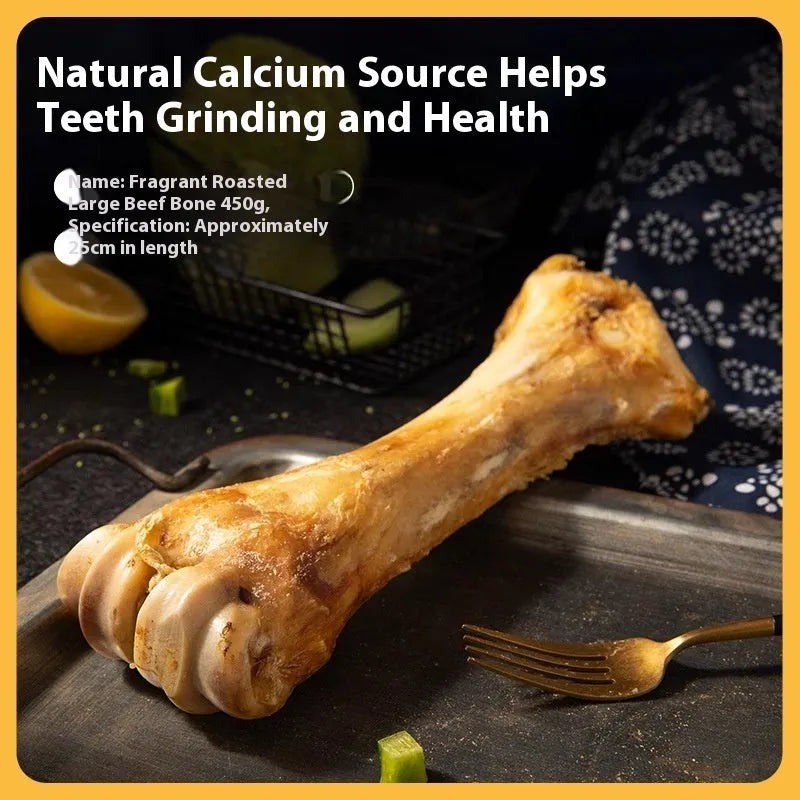 Roasted ox bone flavoured dog teeth cleaning stick for small medium large puppies