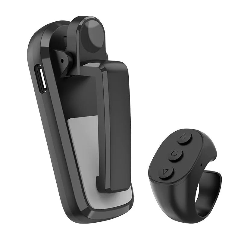 Wireless page turner remote control with foot clickers for tablets and e-readers in black, white, or pink colours