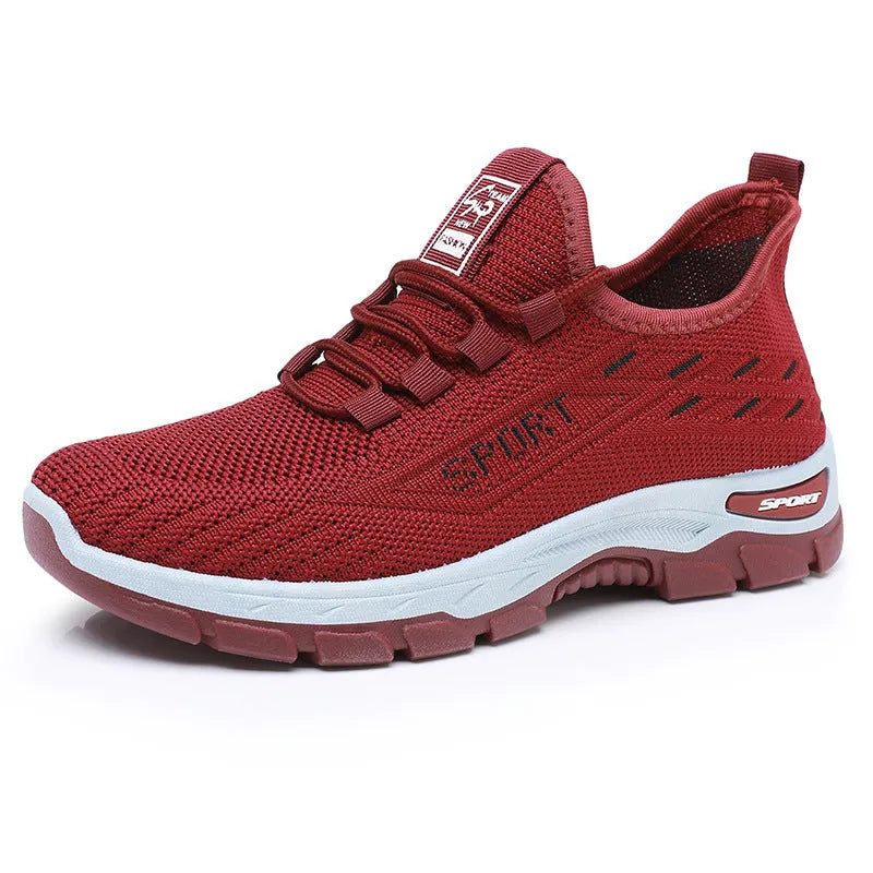 Casual sports shoes with soft PVC soles in six colour options showing round toe and low-top design