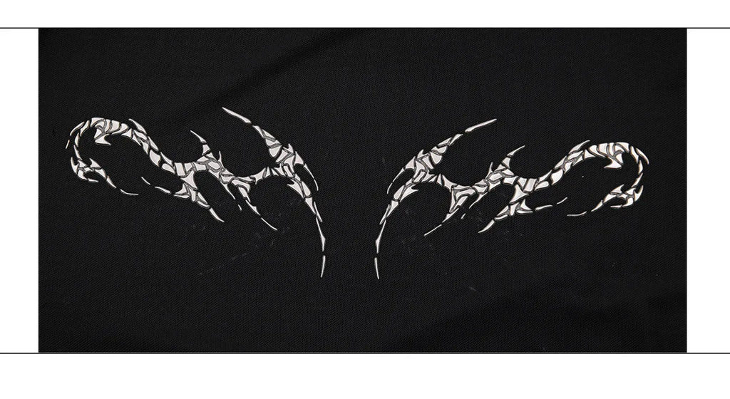 Black mesh slim-fit long sleeve women's shirt with ice-feel cooling fabric on a hanger.