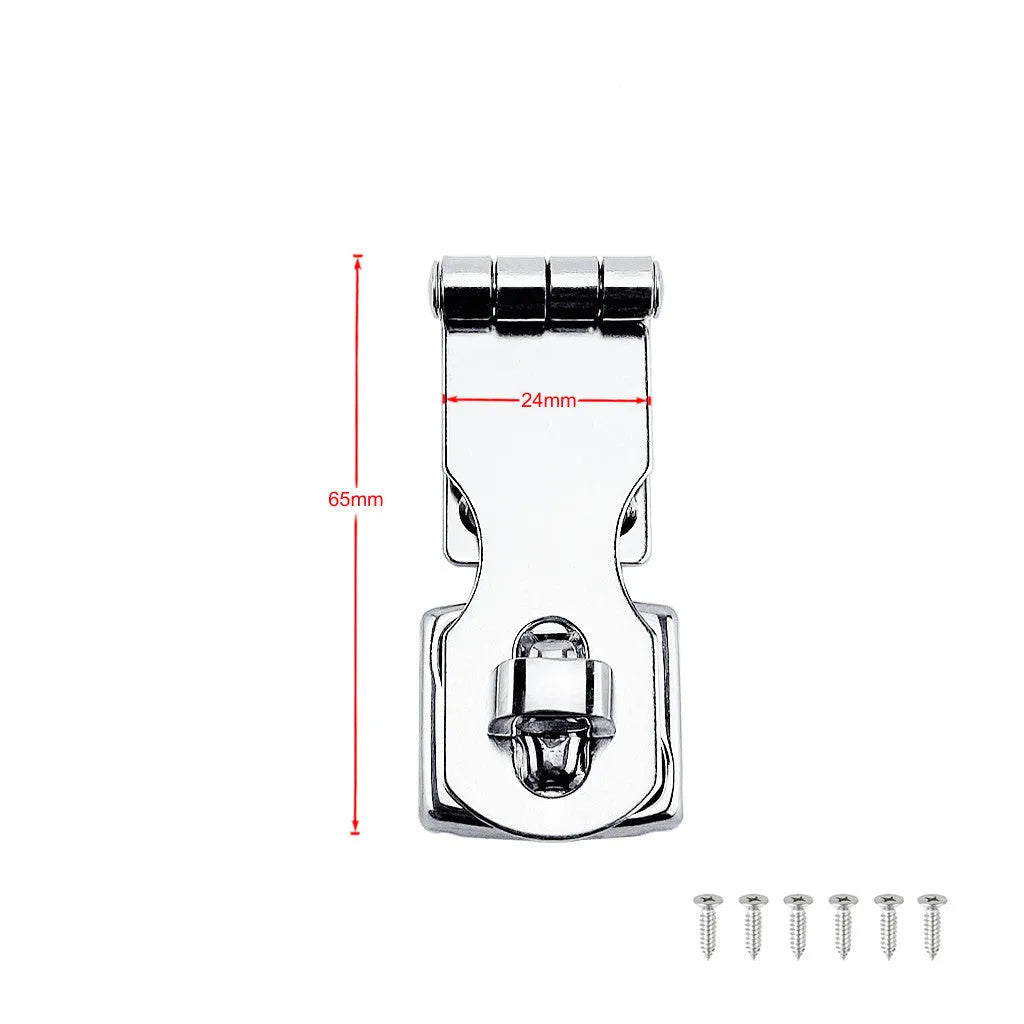 304 stainless steel lock latch bolt with mirror finish for door cabinet security