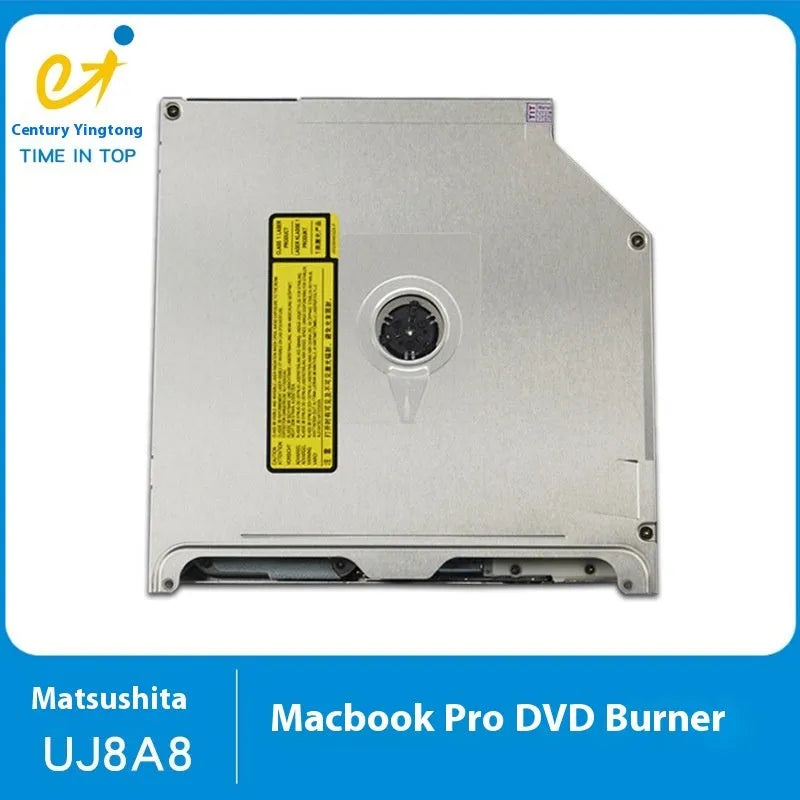 MacBook Pro 13-inch SATA optical drive replacement model UJ8A8 silver