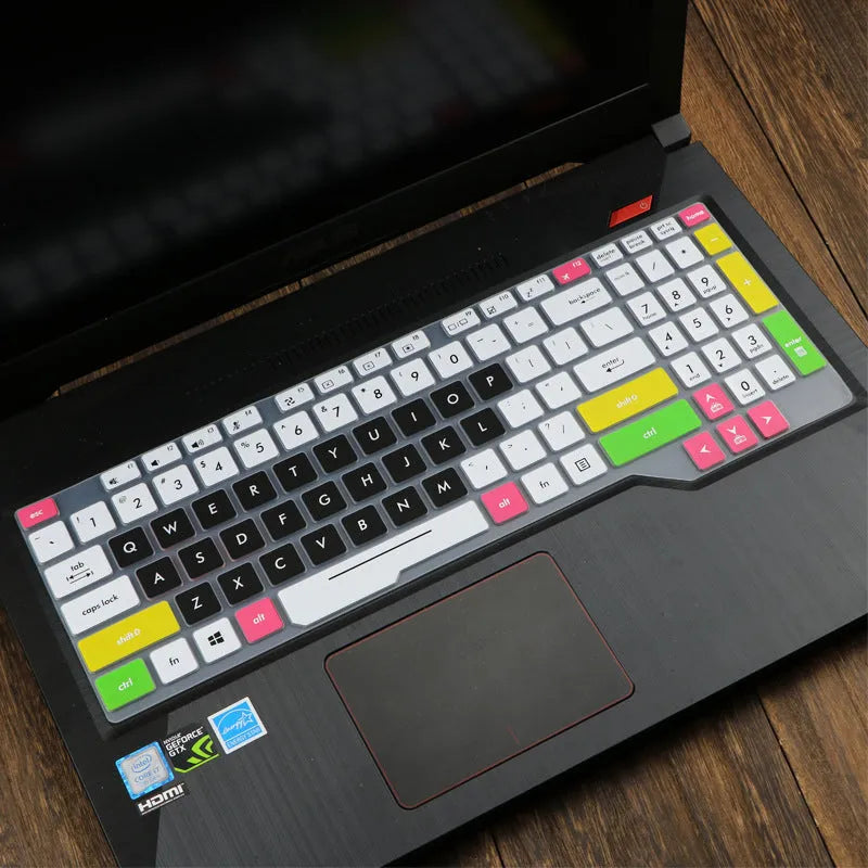 ASUS Flight laptop keyboard protective film cover in various colour options