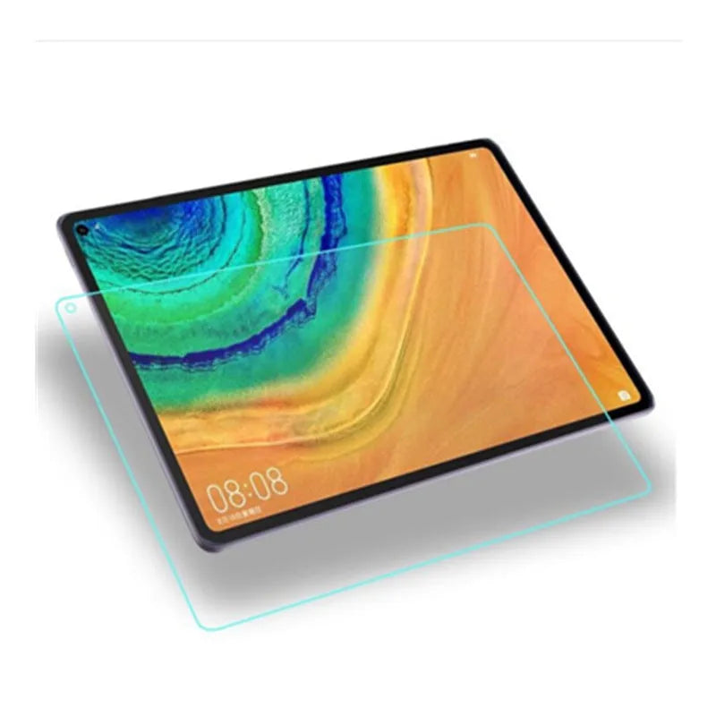 Huawei MatePad tempered glass screen protector film for 10.8-inch, 10.4-inch, and 12.6-inch tablet models.