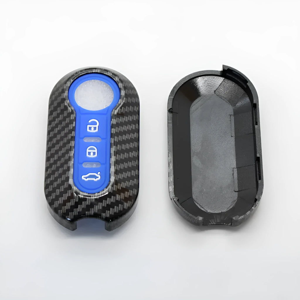 Black ABS plastic key shell case for Fiat 500 Boyue Ottimo Viaggio remote key