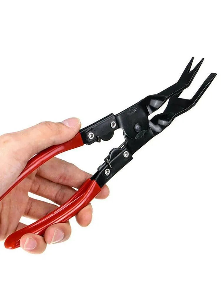 Blue steel car universal disassembly separator pliers with 240mm length for removing door panels and trim clamps