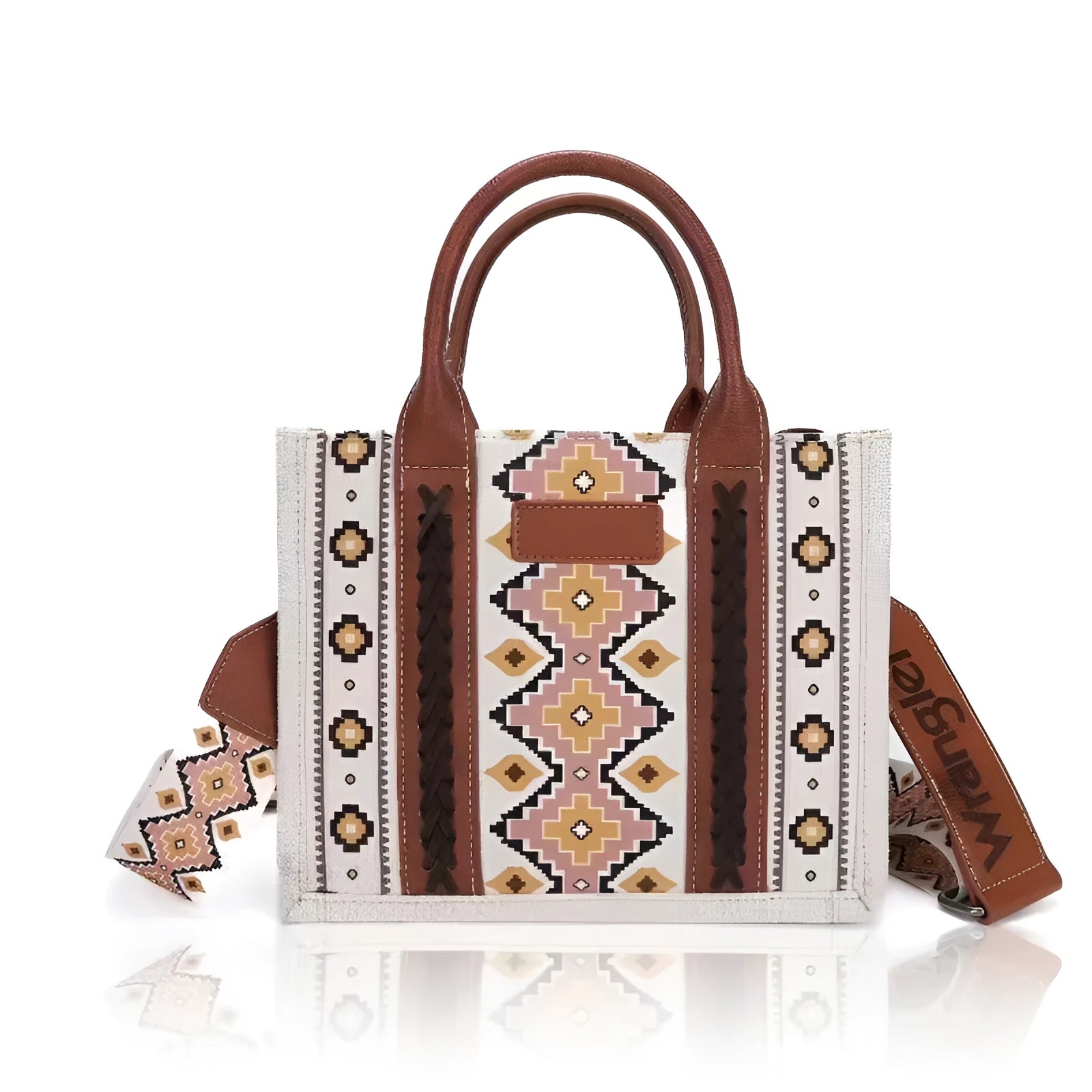 Hand-woven canvas shoulder messenger bag crossbody 27.9x21.5x13.5cm retro style beige no logo
