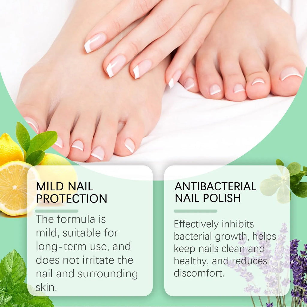 30ml nail care nursing solution bottle for gentle daily cleaning and maintenance