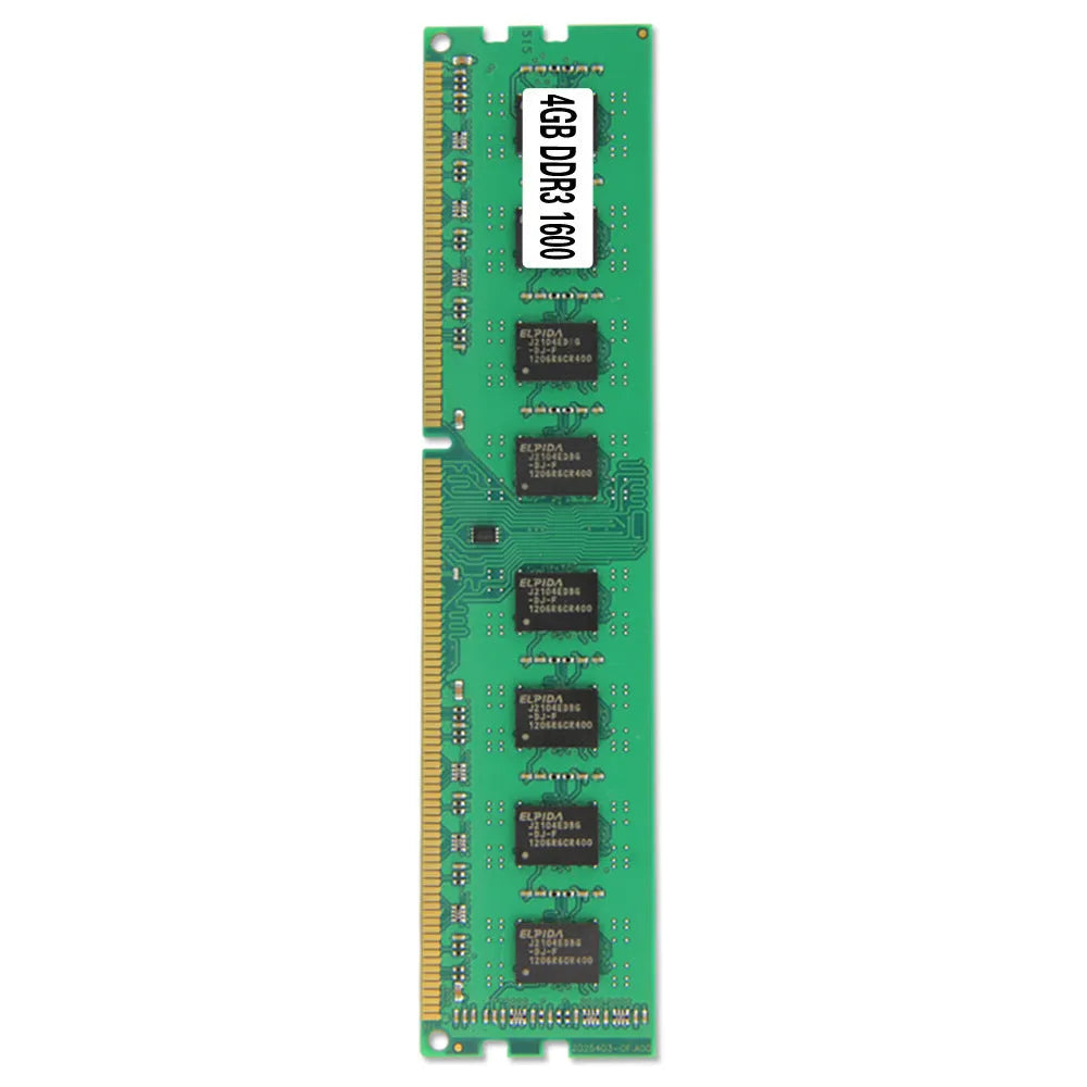 Desktop DDR3 4GB 1600MHz memory module for AMD compatible systems