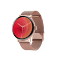 Bluetooth smart bracelet with 1.2-inch screen showing heart rate display on wrist
