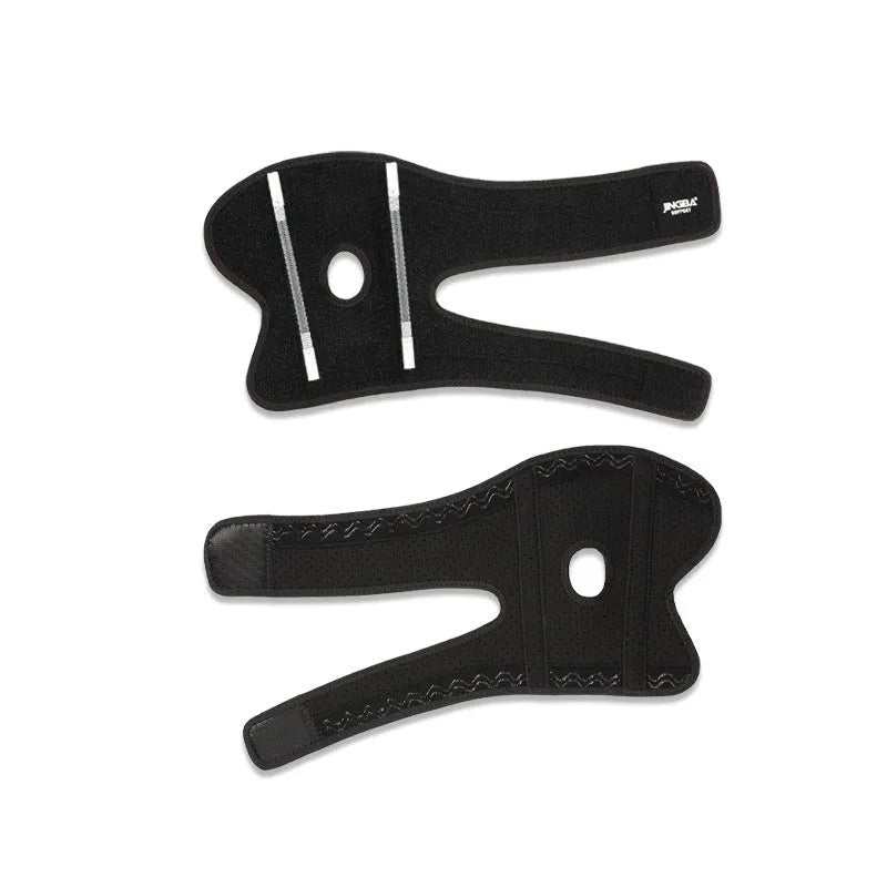 Black adjustable sports elbow guard for adult training in multiple sports