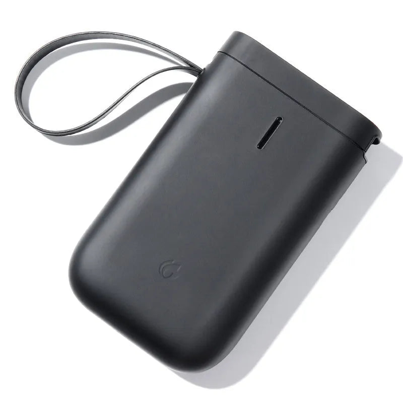 D11 Bluetooth thermal label printer in black, white, pink, green, or bundle options