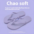 Foldable non-slip beach slippers in orange colour showing hollow-out design and PVC sole.